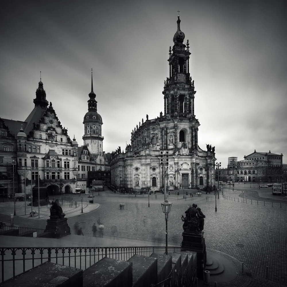 Hofkirche Dresden - Photographie d'art par Richard Grando