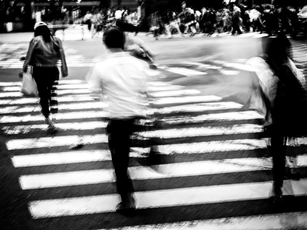 Scène de rue Kyoto 3 - fotokunst von Jörg Faißt