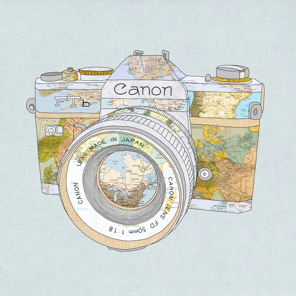 Travel Canon - Photographie d'art par Bianca Green