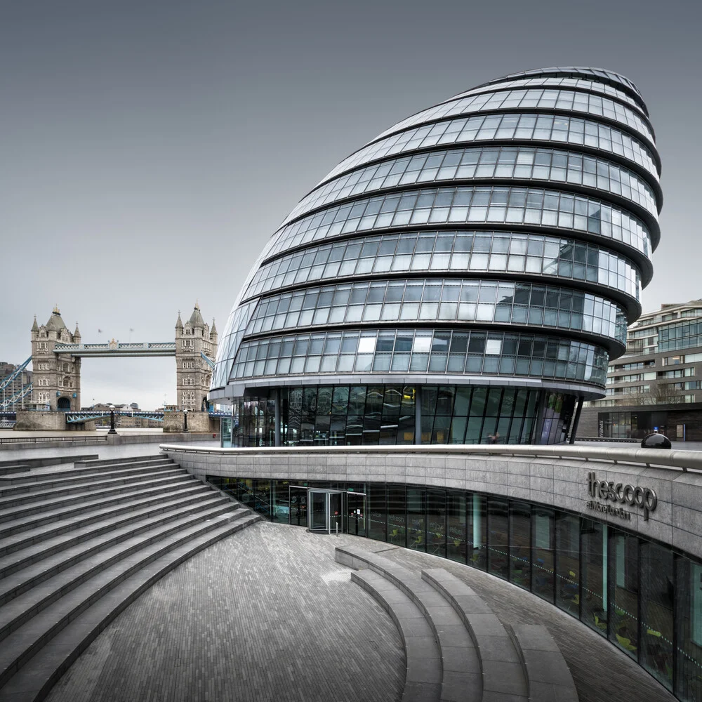 Hôtel de Ville - Londres - fotokunst von Ronny Behnert