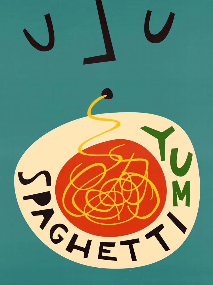 Yum Spaghetti - Photographie d'art par Fox And Velvet