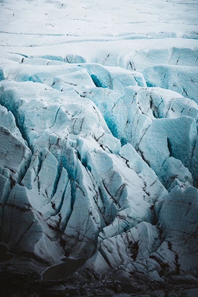 Rivière de glace - fotokunst von Asyraf Syamsul