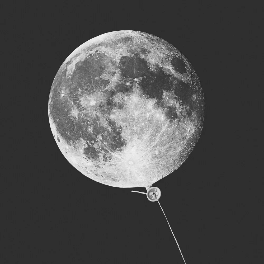 Moon Balloon - Photographie d'art par Jonas Loose
