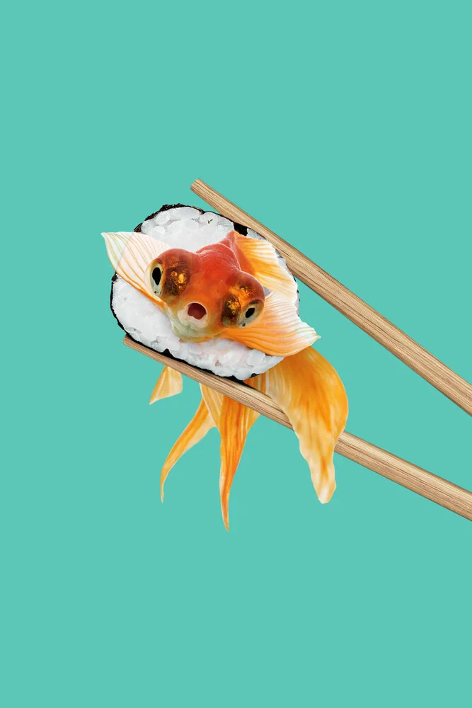 Sushi Goldfish - Photographie d'art par Jonas Loose
