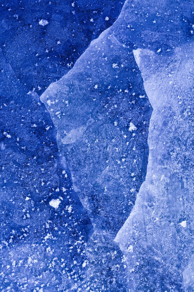 Blue Ice - Photographie d'art par Sebastian Worm