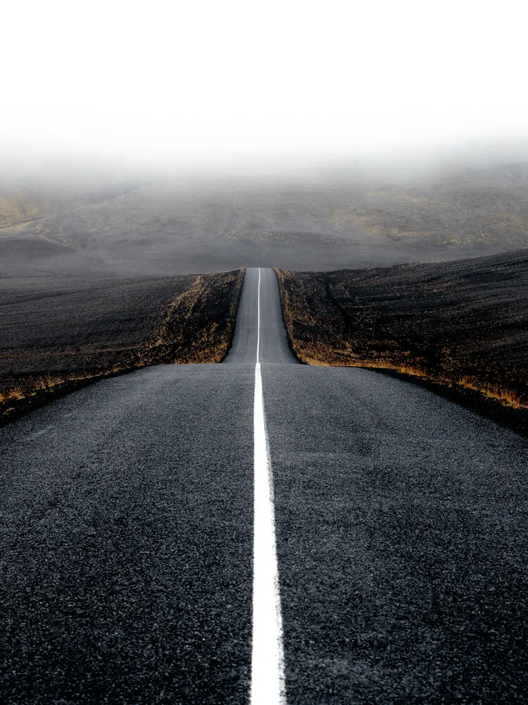 La route des Highlands - fotokunst von Lyes Kachaou