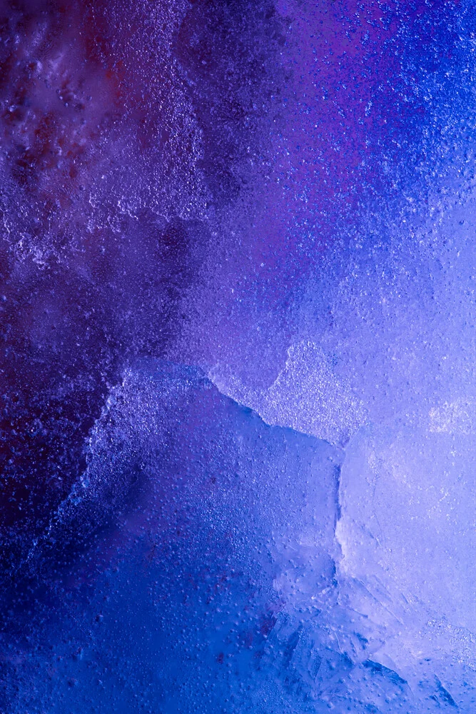 Purple Ice - Photographie d'art par Sebastian Worm