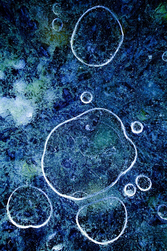 Ice Bubbles - Photographie d'art de Sebastian Worm