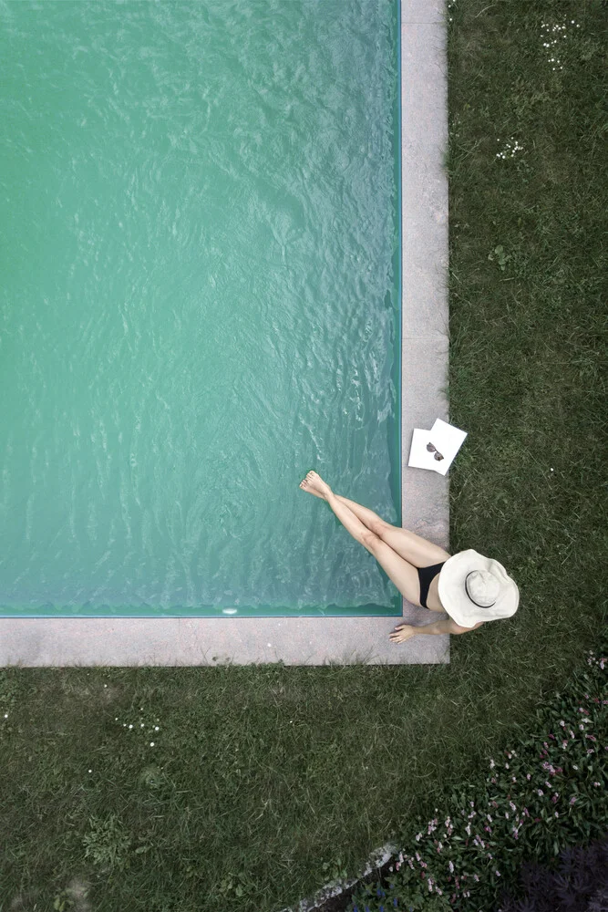 L'été à la piscine - Photographie fineart par Studio Na.hili