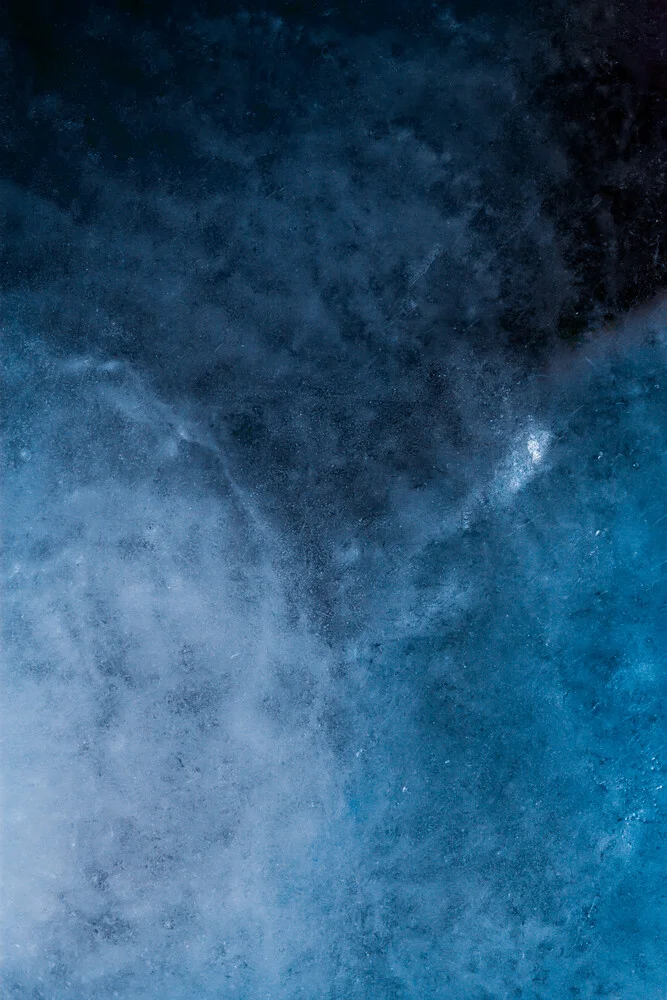 Dégradé bleu - Photographie fineart de Sebastian Worm