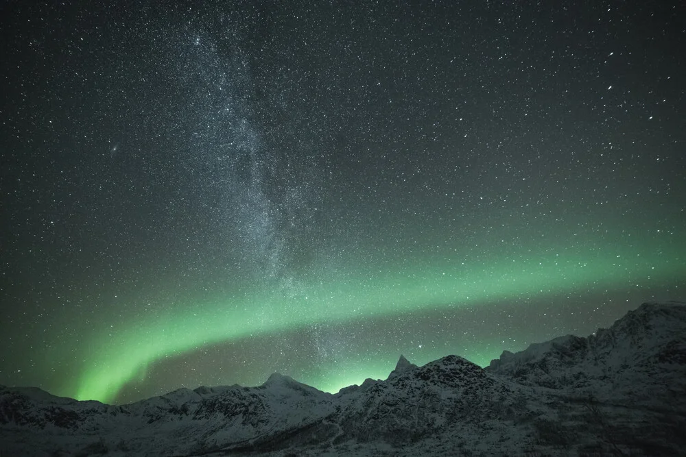 Voie lactée nordique - Photographie d'art par Sebastian Worm