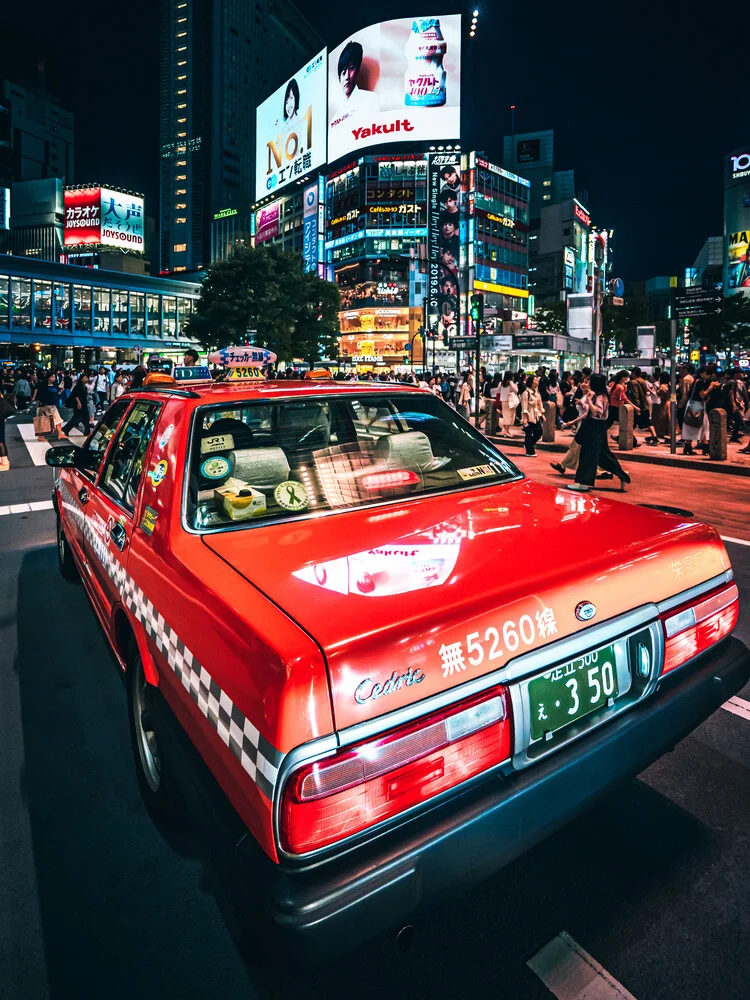 Taxi japonais - Photographie d'art par Dimitri Luft