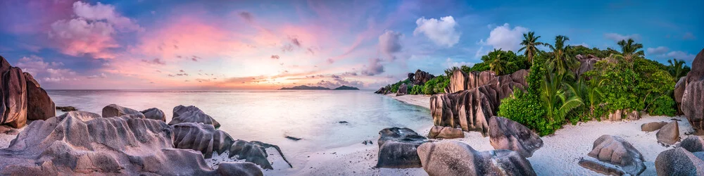 Anse Source d'Argent aux Seychelles - Photographie d'art par Jan Becke
