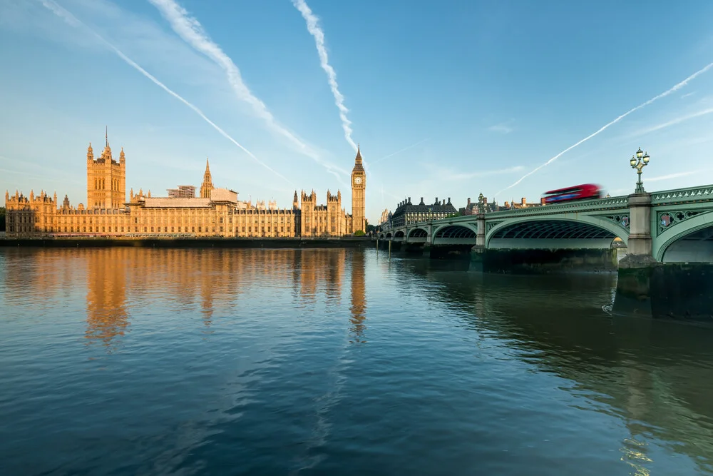 Palais de Westminster et Big Ben à Londres - Photographie fineart de Jan Becke
