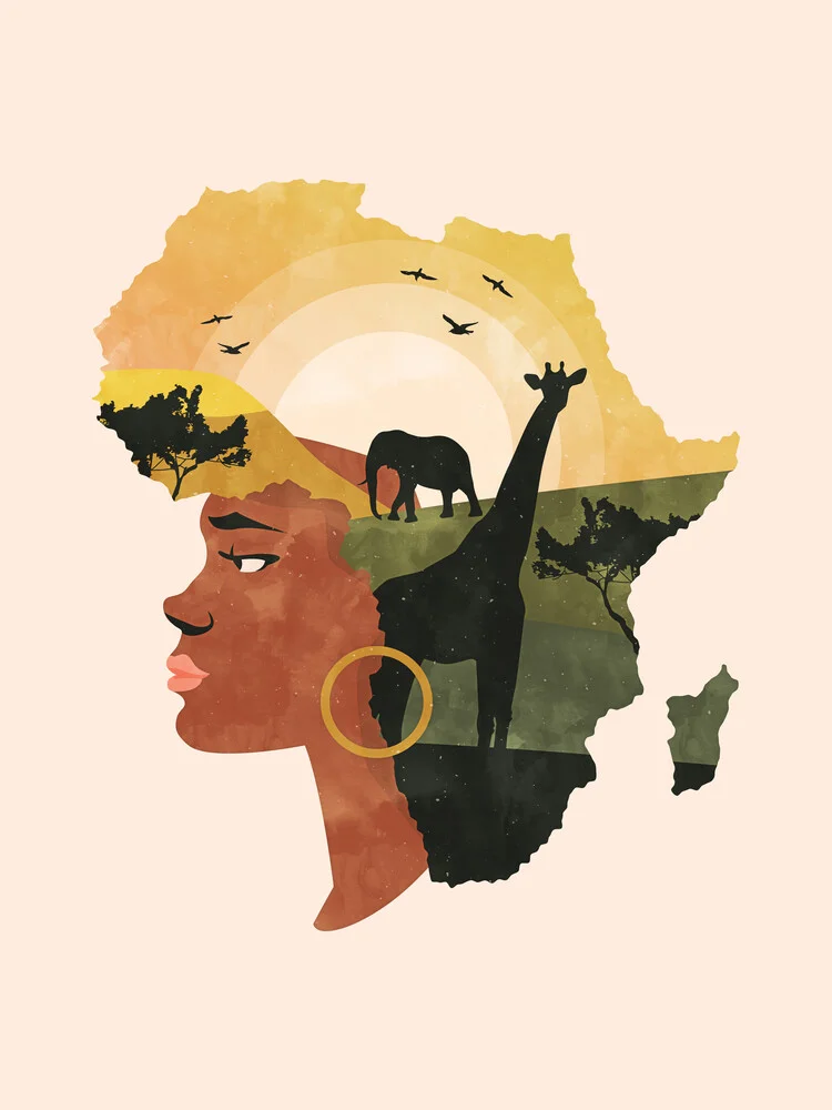 Africa Love - Photographie d'art par Uma Gokhale