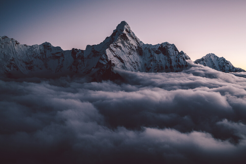 Ama Dablam dans l'Himalaya du Népal (2) - Photographie fineart de Roman Königshofer