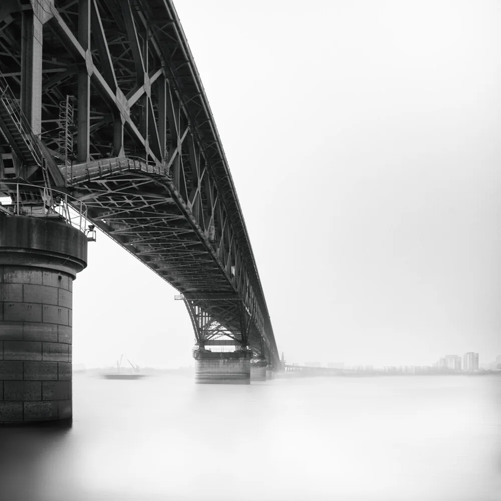 Pont du fleuve Yangtze - Photographie d'art par Stephan Opitz