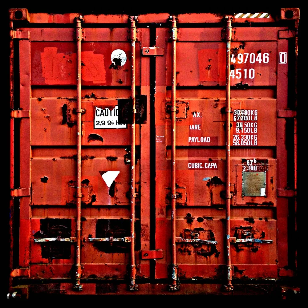 amour conteneur | rouge - Photographie fineart de Florian Paulus