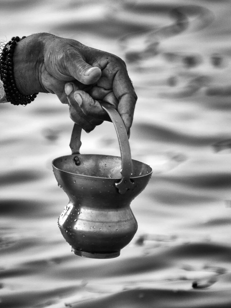 Le Gange - Photographie d'art par Jagdev Singh
