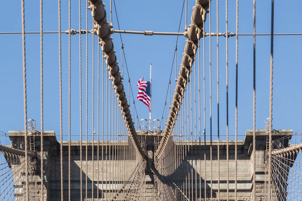 Pont de Brooklyn - Photographie d'art par AJ Schokora