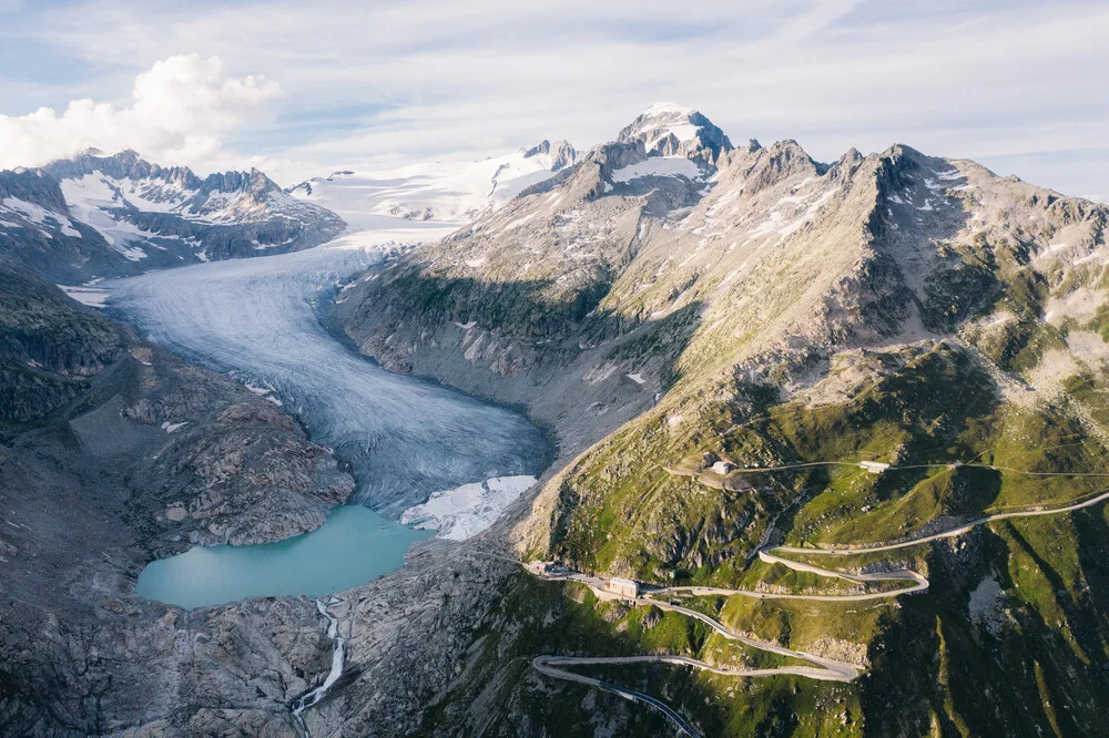 Glacier du Rhône - photographie de Felix Dorn