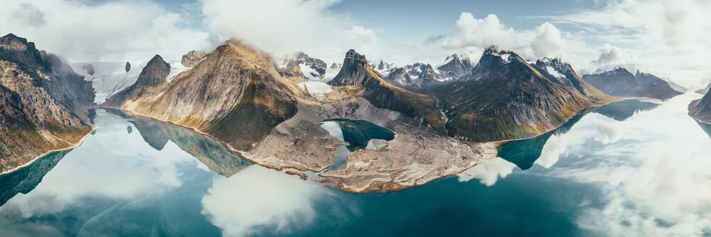 Au-dessus du fjord - fotokunst von Lennart Pagel
