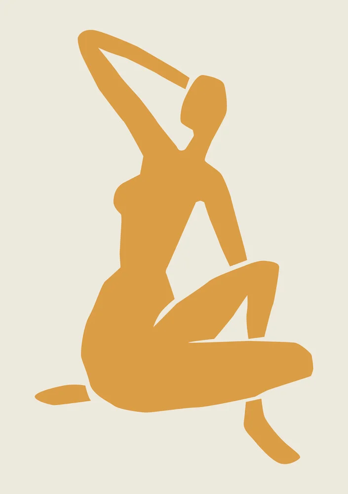 Matisse – Femme en or - Photographie d'art par Art Classics