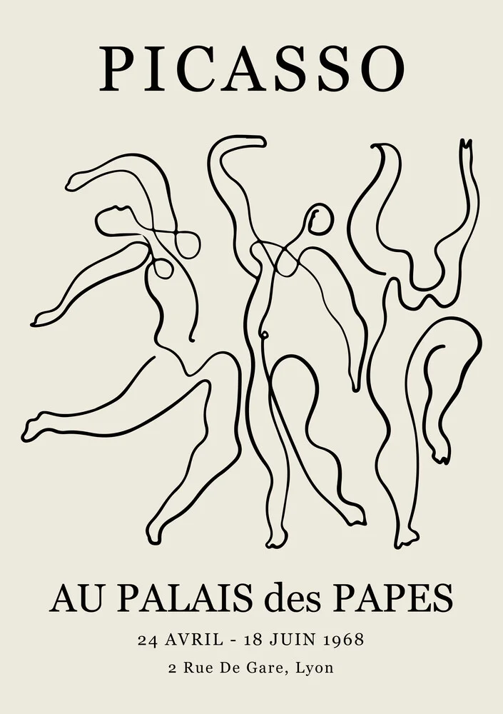Picasso - Au Palais des Papes - photographie de Art Classics