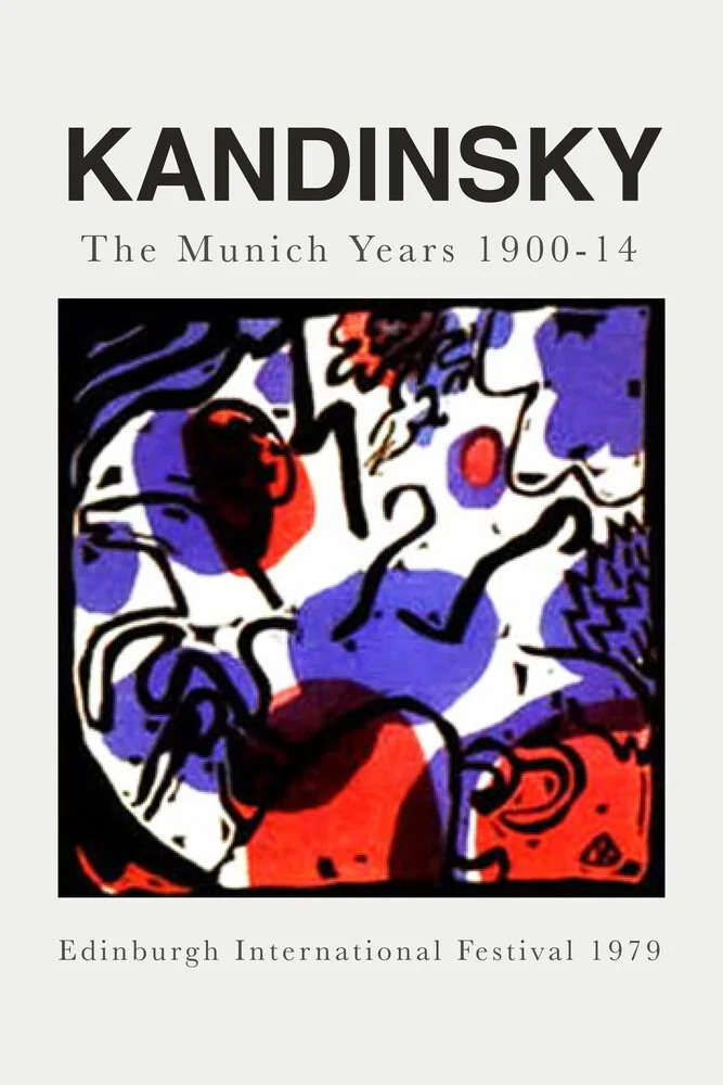 Kandinsky - Les années munichoises 1900-14 - Photographie d'art par Art Classics