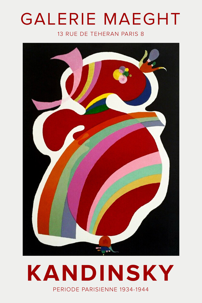Kandinsky - Période Parisienne 1934-1944 - Photographie d'art par Art Classics