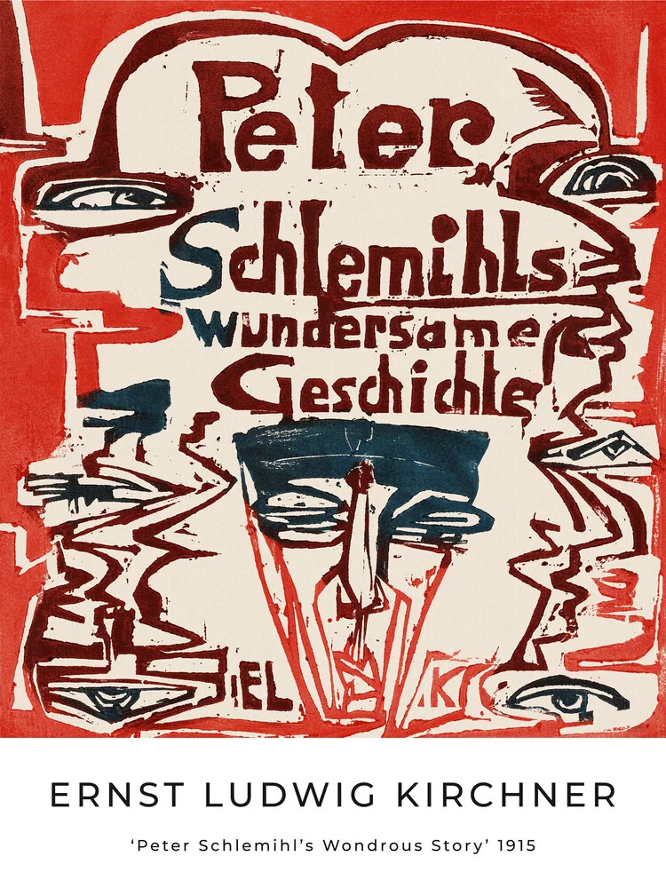 L'histoire merveilleuse de Peter Schlemihl par Ernst Ludwig Kirchner - Photographie d'art par Art Classics
