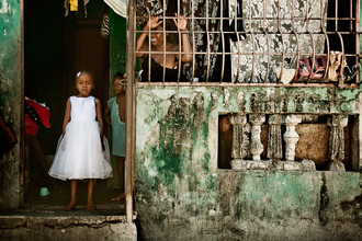 Frank Domahs, Ein Mädchen aus Sitè Soley, Port-au-Prince (Haïti, Amérique latine et Caraïbes)