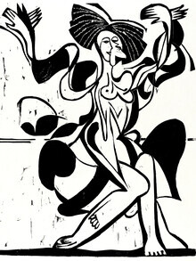 Classiques de l'art, Ernst Ludwig Kirchner : La danse de Mary Wigman