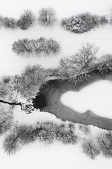 Studio Na.hili, le lac des merveilles hivernales enneigées (Allemagne, Europe)