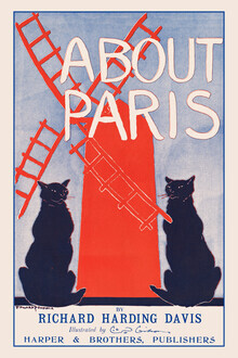 Collection Vintage, Edward Penfield : About Paris (États-Unis, Amérique du Nord)