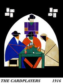 Art Classics, Theo van Doesburg: The Cardplayers (Pays-Bas, Europe)