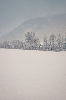 Eva Stadler, Paysage de neige, Tyrol, Autriche