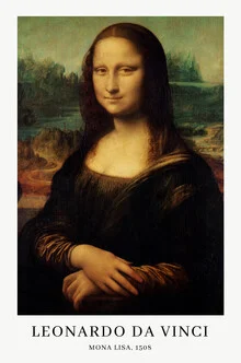 Leonardo Da Vinci - Mona Lisa - Photographie d'art par Art Classics