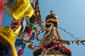 Michael Wagener, Stupa à Katmandou (Népal, Asie)
