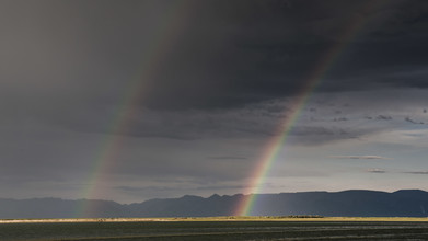 Schoo Flemming, Double Rainbow - Mongolie, Asie)