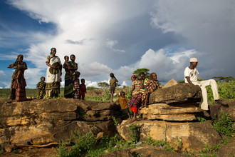 Miro May, coucher de soleil Borana (Ethiopie, Afrique)