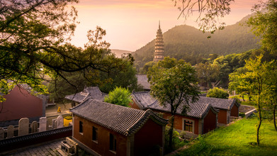 Rob Smith, Temple de Lingyan (Chine, Asie)