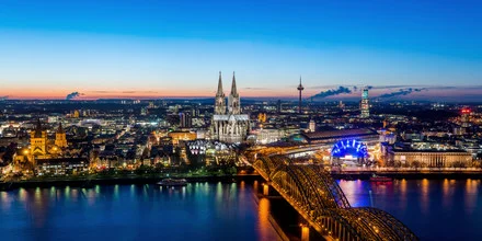 Köln Skyline - Photographie d'art par David Engel