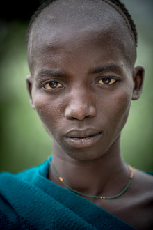 Miro May, guerrier Suri (Ethiopie, Afrique)