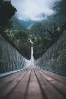 Johannes Hulsch, Pont suspendu (Suisse, Europe)