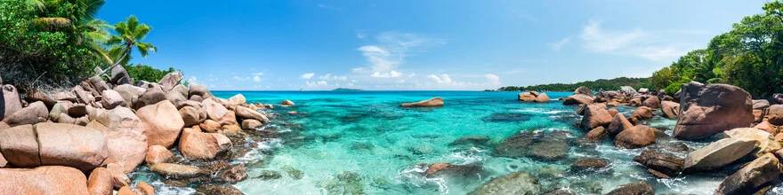 Anse Lazio aux Seychelles - Photographie d'art par Jan Becke