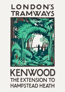 Collection Vintage, Tramways de Londres - Kenwood, l'extension de Hampstead Heath