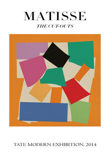 Classiques de l'Art, Matisse - Les Découpages, design coloré