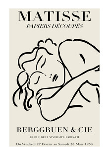 Art Classics, Matisse – Femme noir / beige