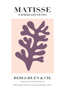 Art Classics, Matisse - design botanique, rose / violet - Allemagne, Europe)